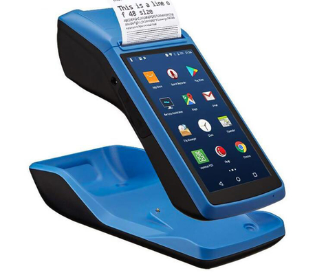 Macchina terminale tenuta in mano di posizione del touch screen dell'analizzatore del sistema di Barway Android con la stampante